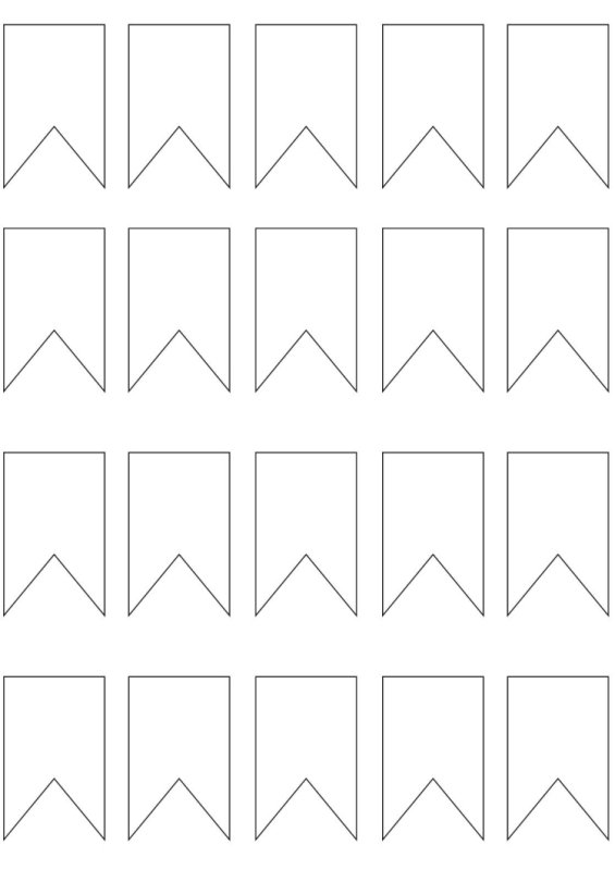 Флажок трафарет