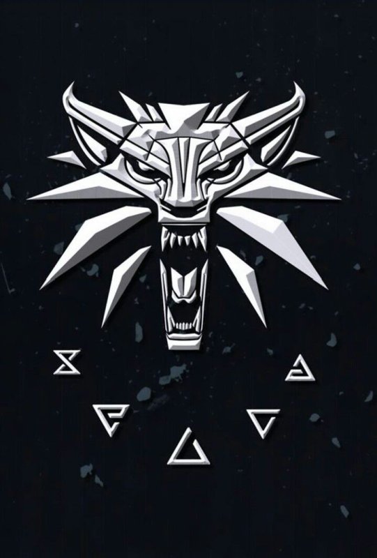 Ведьмак школа волка медальон