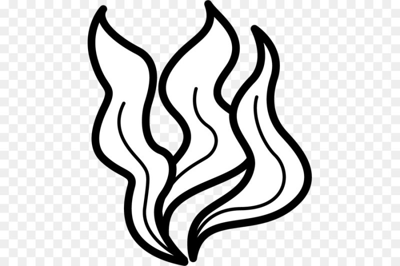 Водоросли трафарет для вырезания