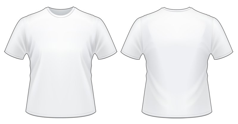 Белая футболка мужская