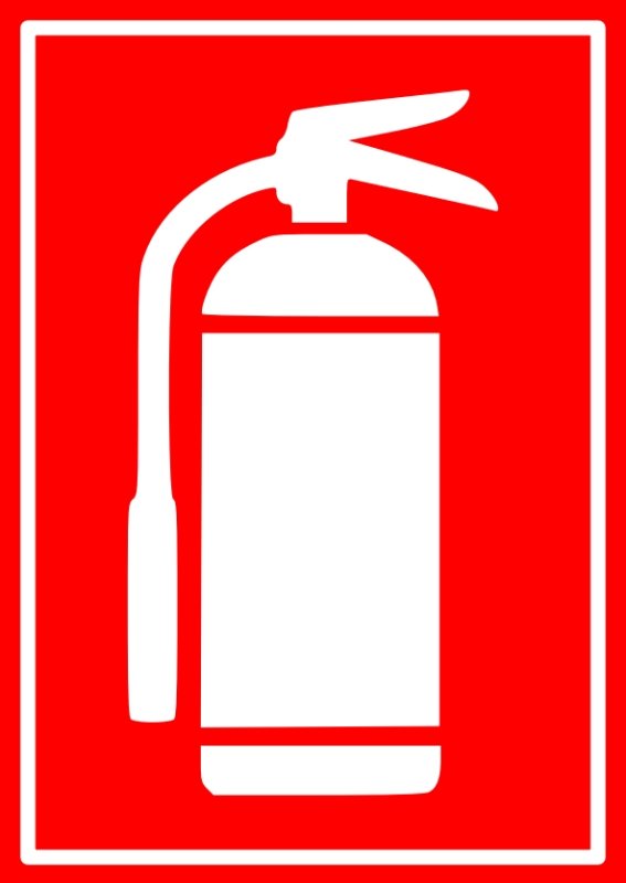Знак огнетушитель