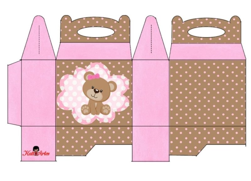 Коробочка из бумаги для подарка