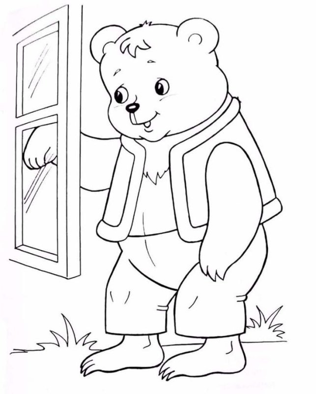 Теремок. Сказка-раскраска