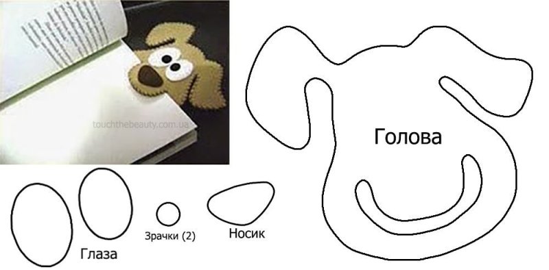 Игрушки из фетра выкройки