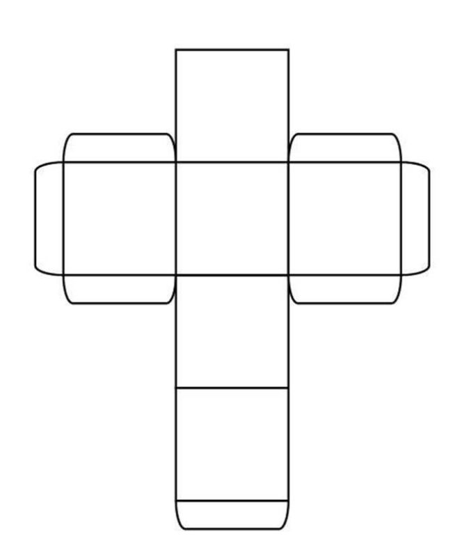 Развертка Куба 5 на 5