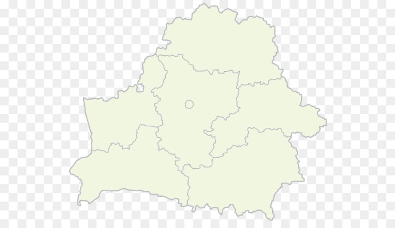 Контур границ Белоруссии