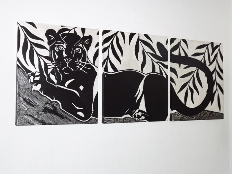 Монохромные картины для интерьера