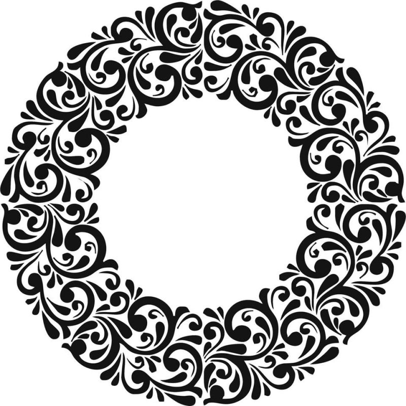 Орнамент в круге