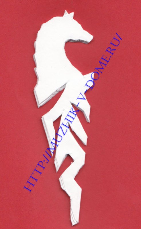 Снежинка в виде дракона