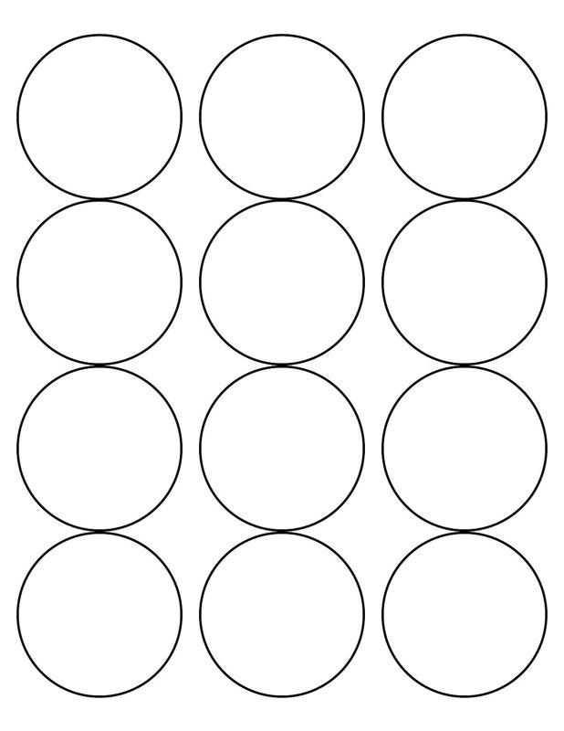 Круг для раскрашивания