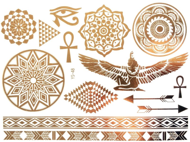 Каллиграфический орнамент древнего Египта