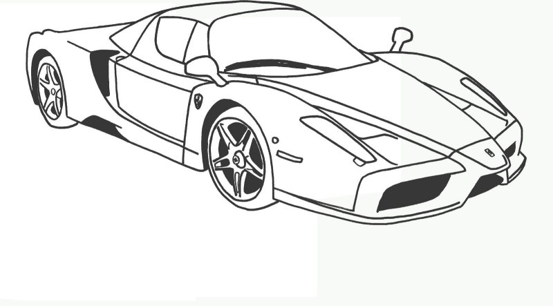 Машинки разукрашки для мальчиков