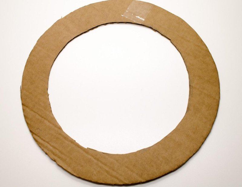 Заготовка для новогоднего венка