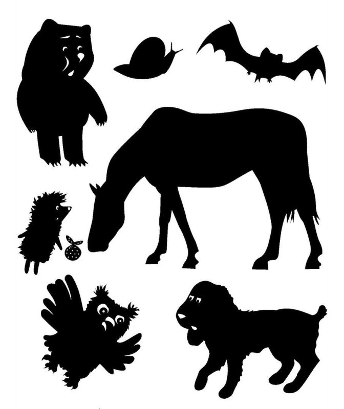 Театр теней Ежик в тумане