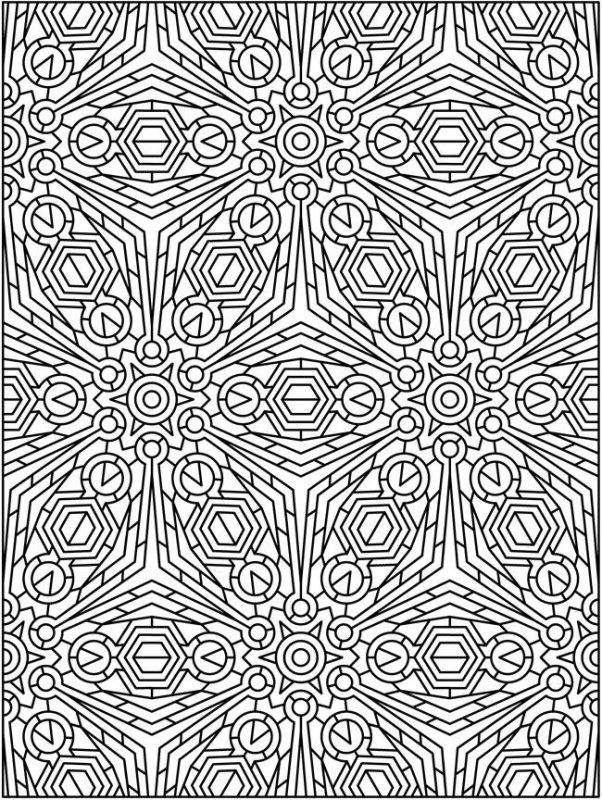 Орнаменты. Раскраска