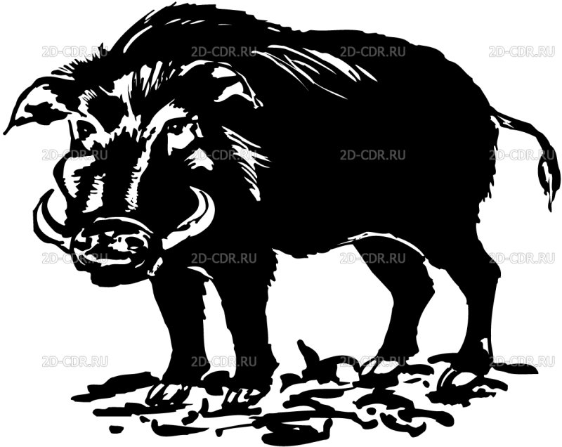 Силуэты зверей