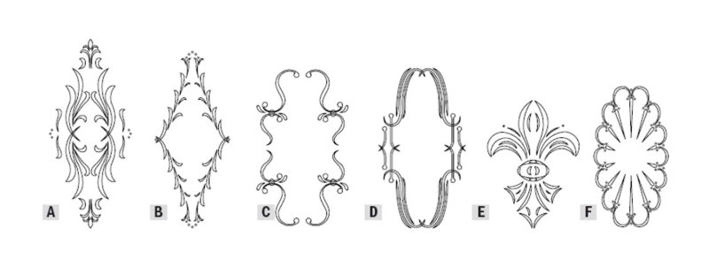 Трафареты для фрезера по дереву смт