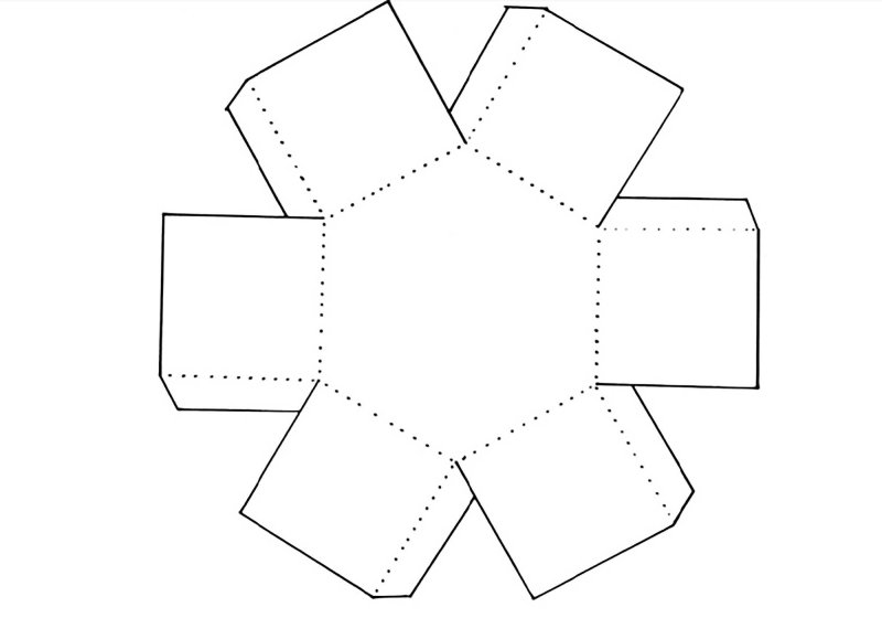 Развертка коробочки