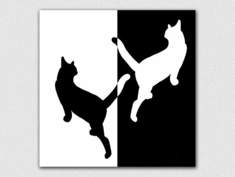 Силуэт кошки