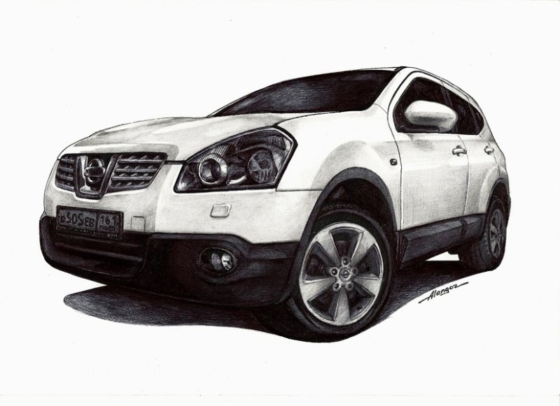 Модель машинки Nissan Qashqai j10