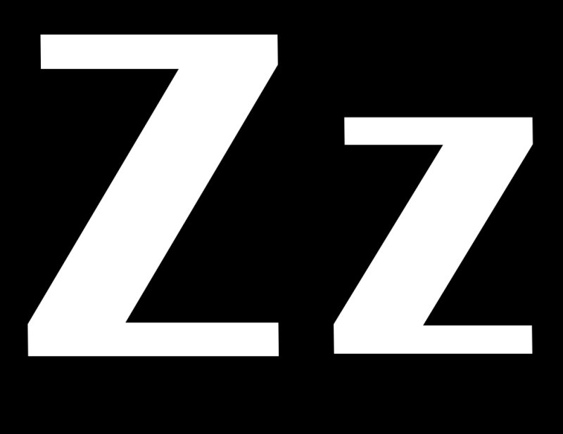 Буква z