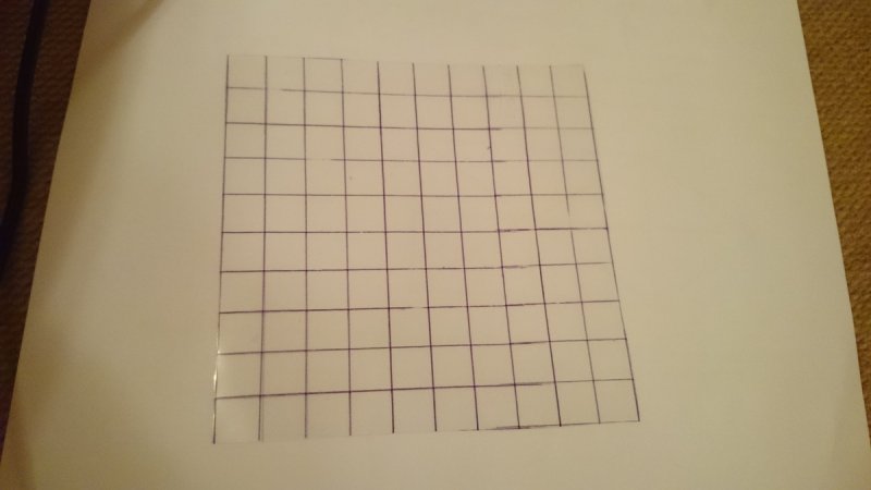 Палетка 10х10 в квадрате