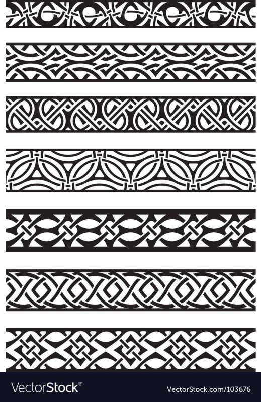 Линейный узор