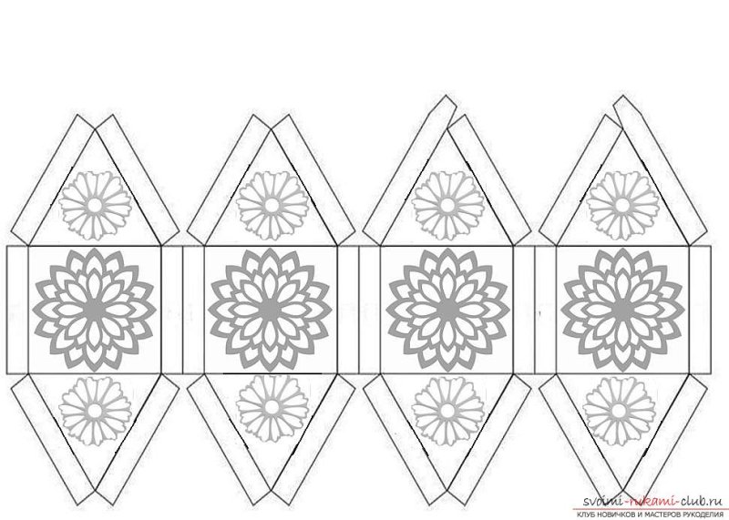 Фонарик для вырезания из бумаги