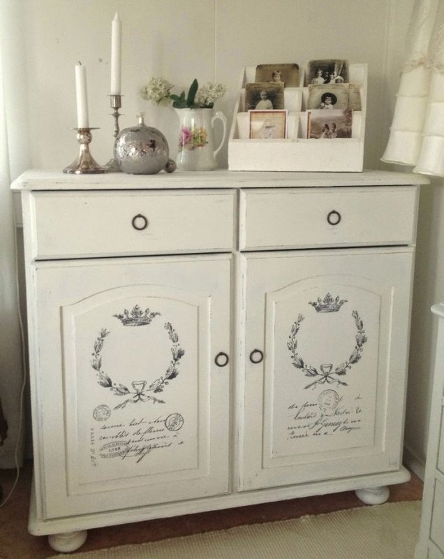 Перекраска мебели в стиле Прованс