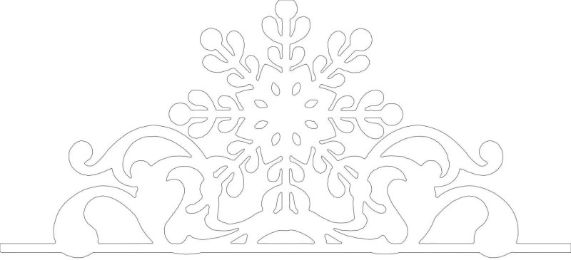 Вытынанки снежные узоры и вихри