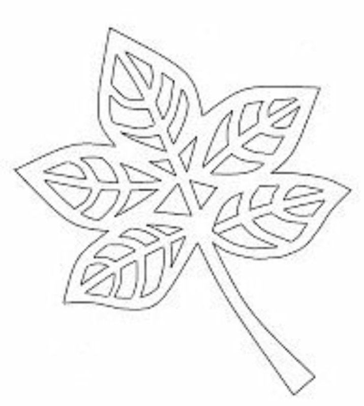 Осенние вытынанки