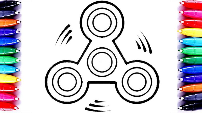 Трафарет СПИННЕРА