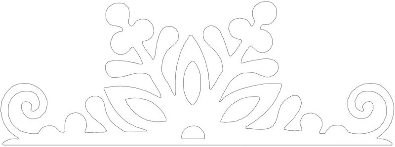 Морозные узоры трафарет