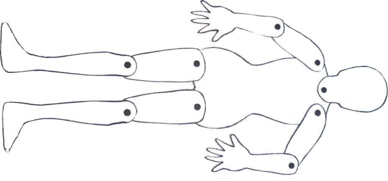 Куклы с подвижными частями тела