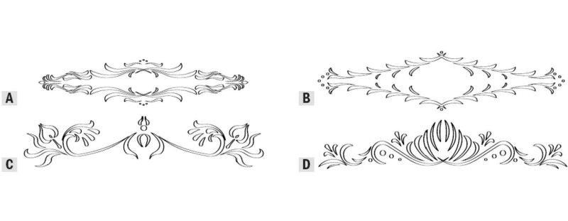 Узоры для гравировки по дереву