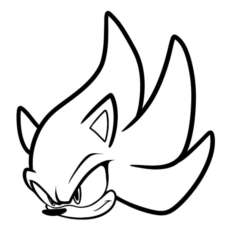 Раскраска Соника