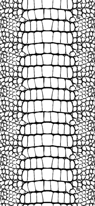 Трафарет кожа крокодила имитация
