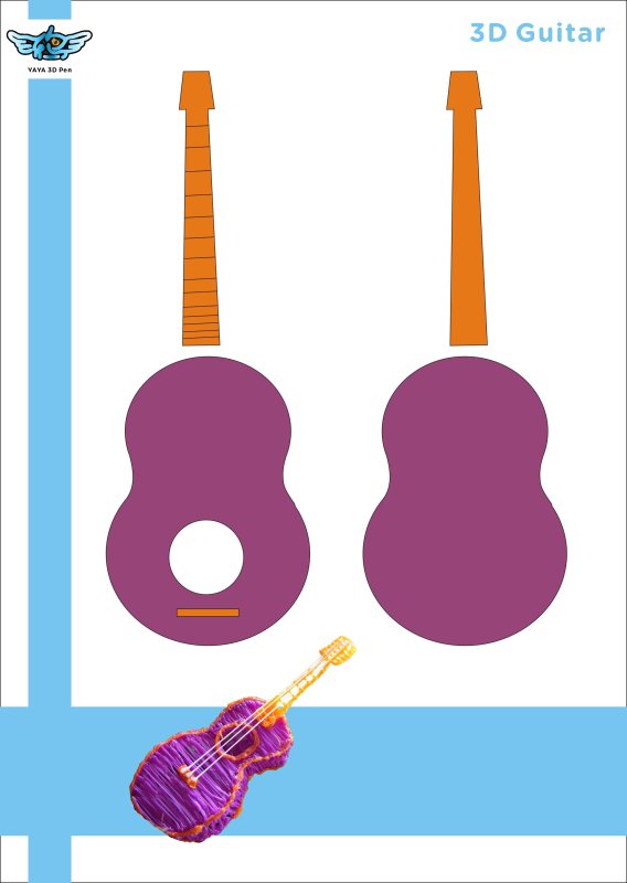 Гитара поделка