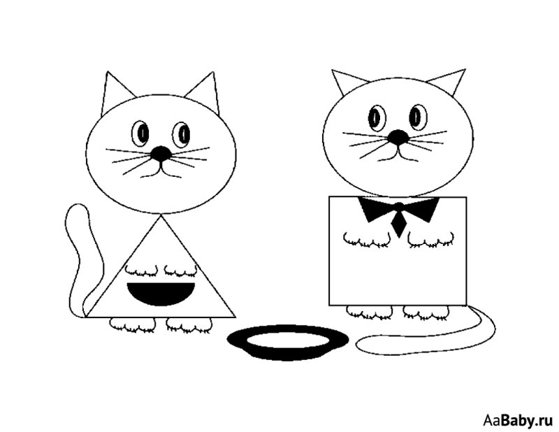 Аппликация кот