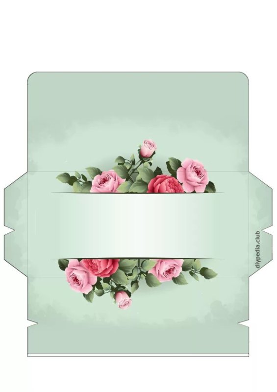 Красивый конверт для денег