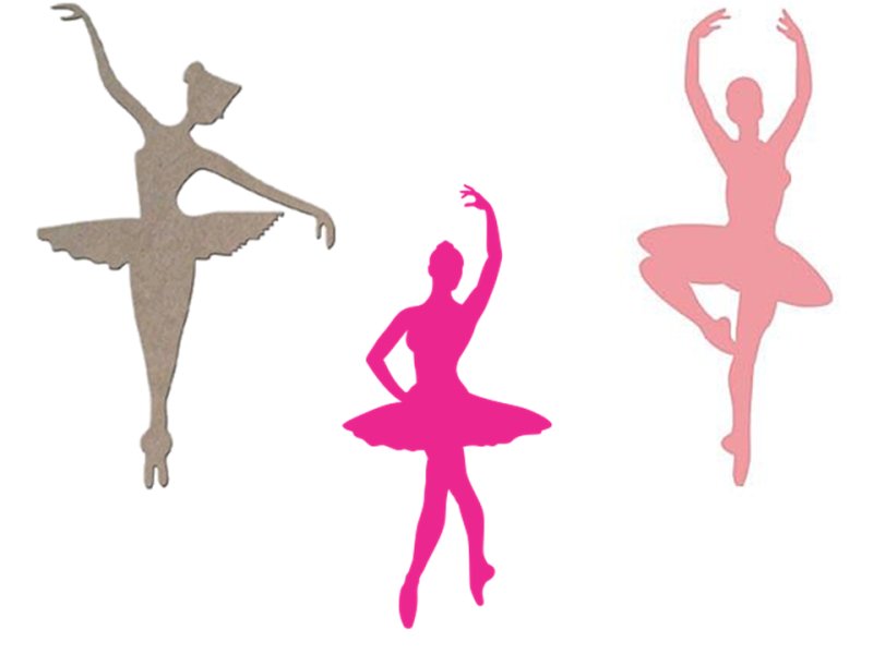 Балерины трафареты для вырезания