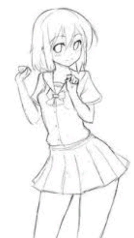 Аниме рисунки карандашом