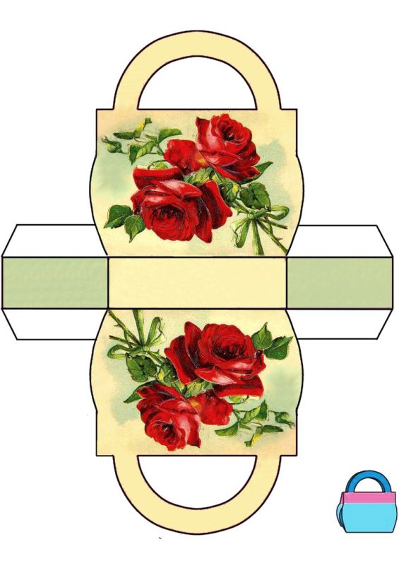 Коробочки шаблоны для печати