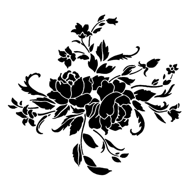 Трафареты для декора мебели