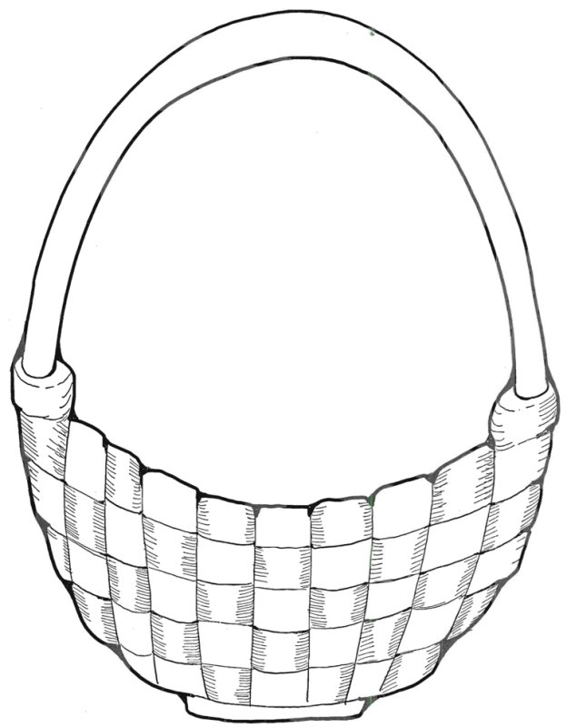 Корзинка для аппликации