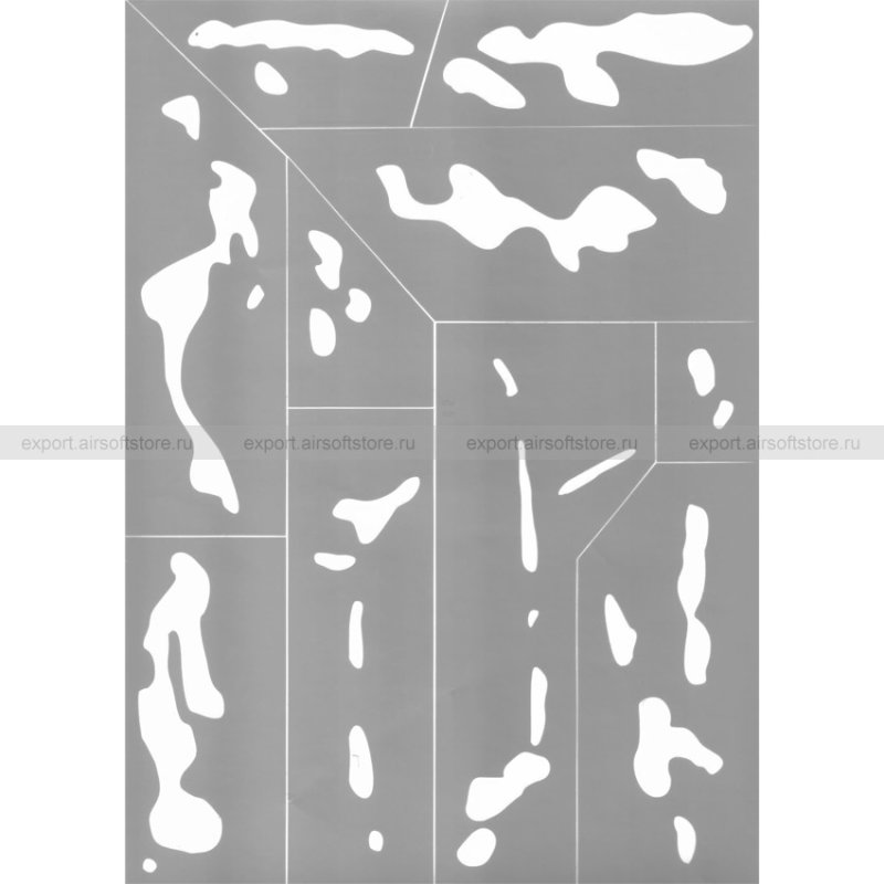 Трафарет камуфляжа для покраски