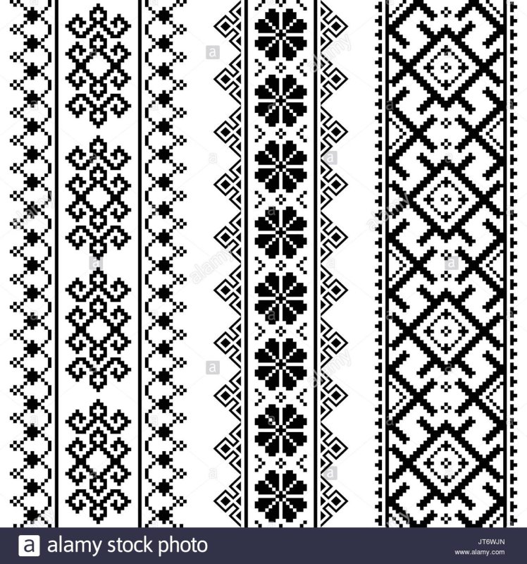 Белорусская вышиванка узоры