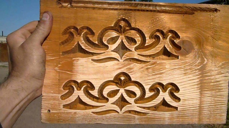 Резьба по дереву фрезером