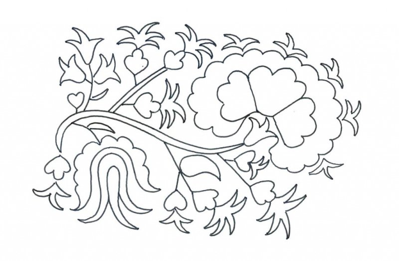 Татарские узоры для вышивки