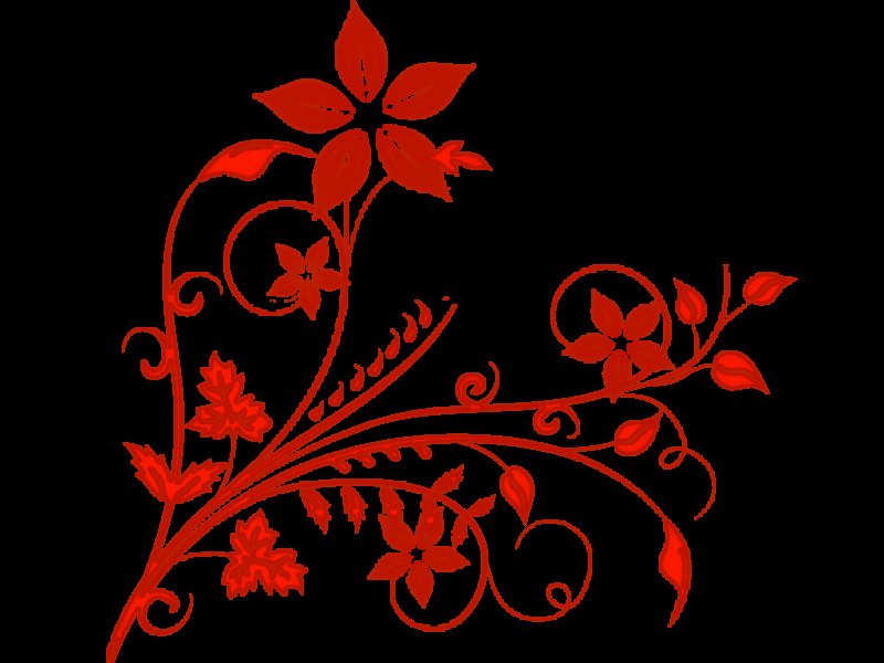 Векторные цветы